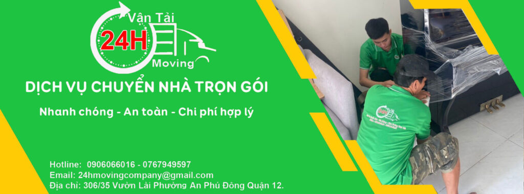 dịch vụ chuyển nhà trọn gói 24h moving